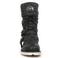 Ботинки M.1473-S29 FLORAL NEGRO, PLANING NATA SIN New Rock M.1473-S29 - маленькая картинка