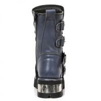 Ботинки M.373-R32 ALASKA AZUL PLANING NEGRO NEW M3 ACERO ORIFICIO New Rock M.373-R32 - маленькая картинка