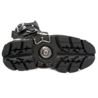 Ботинки M.373-S19 PITON RAW NEGRO, REACTOR NEGRO TOBERAS ORIF New Rock M.373-S19 - маленькая картинка