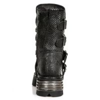 Ботинки M.373-S21 PITON RAW NEGRO-PLOMO, REACTOR NEGRO TOBERAS ORIF New Rock M.373-S21 - маленькая картинка
