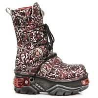  M.373-S27 VINTAGE FLOWER POLAR BOX METAL ROJO,TURBO ROJO - 