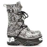  M.373-S28 VINTAGE FLOWER POLAR NEGRO, TURBO TOB.BLANCO - 