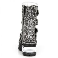  M.373-S28 VINTAGE FLOWER POLAR NEGRO, TURBO TOB.BLANCO New Rock M.373-S28 -  