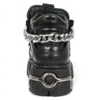 Ботинки M.616-S1 ITALI NEGR, NOMADA NEGRO, TOWER NEGRO ACERO New Rock M.616-S1 - маленькая картинка