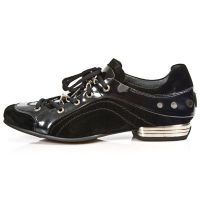 Ботинки M.8422-C1 VELOUR NEGRO CHAROL STUCO ACERO TPU NEG SNOB T ACE New Rock M.8422-C1 - маленькая картинка
