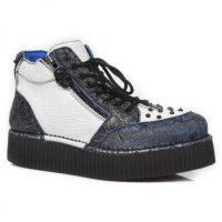 Ботинки M.CRP002-C4 FLORAL BOX PLANE AZUL REVESS AZUL BRUMA CRACK BL New Rock M.CRP002-C4 - маленькая картинка
