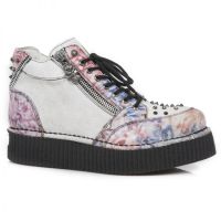  M.CRP002-C7 FLORAL CRACK OLEO CRACK BLANCO NEO CREEPERS NEGR New Rock M.CRP002-C7 -  