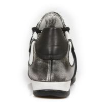Ботинки M.HY001-S4 RAW NEGRO, VINTAGE FLOWER BLANCO-PLANTA,BOX PLANE New Rock M.HY001-S4 - маленькая картинка