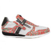 Ботинки M.HY018-C13 VINTAGE FLOWER TOXIC NARANJA BRUMA CRACK BLANCO New Rock M.HY018-C13 - маленькая картинка