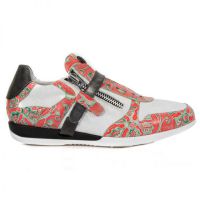 Ботинки M.HY018-C13 VINTAGE FLOWER TOXIC NARANJA BRUMA CRACK BLANCO New Rock M.HY018-C13 - маленькая картинка