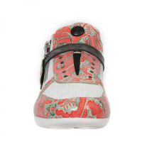 Ботинки M.HY018-C13 VINTAGE FLOWER TOXIC NARANJA BRUMA CRACK BLANCO New Rock M.HY018-C13 - маленькая картинка