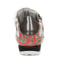 Ботинки M.HY018-C13 VINTAGE FLOWER TOXIC NARANJA BRUMA CRACK BLANCO New Rock M.HY018-C13 - маленькая картинка