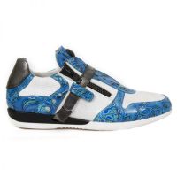 Ботинки M.HY018-C14 VINTAGE FLOWER TOXIC AZUL BRUMA CRACK BLANCO BOX New Rock M.HY018-C14 - маленькая картинка
