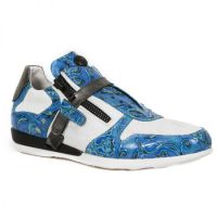 Ботинки M.HY018-C14 VINTAGE FLOWER TOXIC AZUL BRUMA CRACK BLANCO BOX New Rock M.HY018-C14 - маленькая картинка