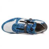 Ботинки M.HY018-C14 VINTAGE FLOWER TOXIC AZUL BRUMA CRACK BLANCO BOX New Rock M.HY018-C14 - маленькая картинка