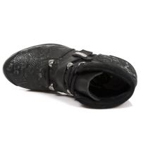 Ботинки M.HY105-C2 RAW NEGRO VINTAGE FLOWER NEGRO VELOUR NEGRO New Rock M.HY105-C2 - маленькая картинка