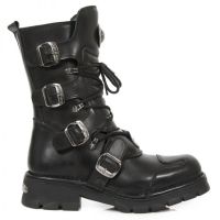 Ботинки M.MC1905-S1 RAW NEGRO, NEOMOTORCYCLE NEGRO New Rock M.MC1905-S1 - маленькая картинка