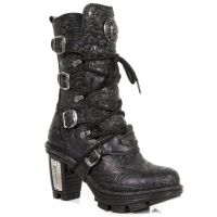  M.NEOTR005-C28 VINTAGE FLOWER BOX METAL LILA, NEOTRAIL NEGRO New Rock M.NEOTR005-C28 -  