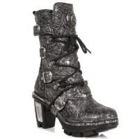 Сапоги M.NEOTR005-C30 VINTAGE FLOWER BOX METAL PLANE NEOTRAIL NEGRO New Rock M.NEOTR005-C30 - маленькая картинка