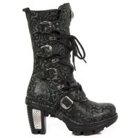  M.NEOTR005-C34 FLORAL NEGRO NEOTRAIL NEGRO - 