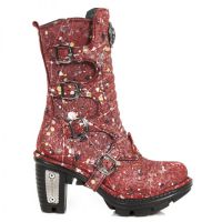  M.NEOTR005-C36 FLORAL PAINT ROJO NEOTRAIL NEGRO - 