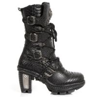 Сапоги M.NEOTR005-S19 PITON RAW NEGRO-PLOMO, NEOTRAIL NEGRO New Rock M.NEOTR005-S19 - маленькая картинка