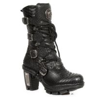 Сапоги M.NEOTR005-S19 PITON RAW NEGRO-PLOMO, NEOTRAIL NEGRO New Rock M.NEOTR005-S19 - маленькая картинка