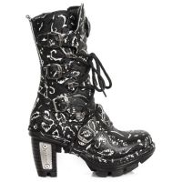 Сапоги M.NEOTR005-S35 VINTAGE FLOWER POLAR NEGRO, NEOTRAIL NEGRO New Rock M.NEOTR005-S35 - маленькая картинка