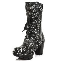 Сапоги M.NEOTR005-S35 VINTAGE FLOWER POLAR NEGRO, NEOTRAIL NEGRO New Rock M.NEOTR005-S35 - маленькая картинка