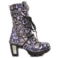  M.NEOTR005-S39 VINTAGE FLOWER POLAR LILA-ORO, NEOTRAIL NEGRO - 