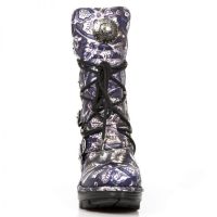 Сапоги M.NEOTR005-S39 VINTAGE FLOWER POLAR LILA-ORO, NEOTRAIL NEGRO New Rock M.NEOTR005-S39 - маленькая картинка