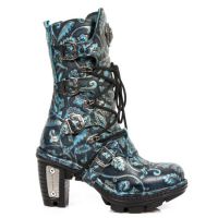  M.NEOTR005-S41 VINTAGE FLOWER TURQUESA-ORO, NEOTRAIL NEGRO - 