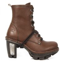 Ботинки M.NEOTR008-C18 VEGAN MICRO CUERO RIBETE MARRON NEOTRAIL HUMO New Rock M.NEOTR008-C18 - маленькая картинка
