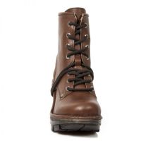 Ботинки M.NEOTR008-C18 VEGAN MICRO CUERO RIBETE MARRON NEOTRAIL HUMO New Rock M.NEOTR008-C18 - маленькая картинка