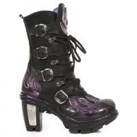 M.NEOTR009-C2 RAW NEGRO PULIK FUEGO LILA NEOTRAIL NEGRO - 