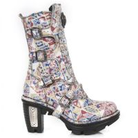  M.NEOTR025-C3 FLORAL CRACK ARLEQUIN NEOTRAIL NEGRO - 