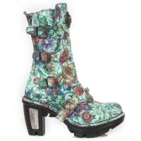  M.NEOTR025-C4 FLORAL CRACK SEVILLA NEOTRAIL NEGRO - 