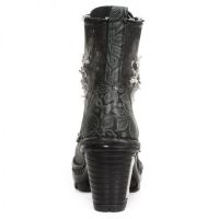 Ботильоны M.NEOTR029-S1 FLORAL NEGRO, DENIM NEGRO ROTO, NEOTRAIL NEGRO New Rock M.NEOTR029-S1 - маленькая картинка