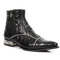 Ботинки M.NW140-S1 AFRICA NEGRO, VIP-1 GUM NEGRO, T.VIP ACERO New Rock M.NW140-S1 - маленькая картинка