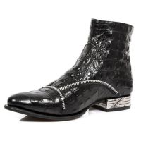 Ботинки M.NW140-S1 AFRICA NEGRO, VIP-1 GUM NEGRO, T.VIP ACERO New Rock M.NW140-S1 - маленькая картинка