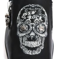 Туфли M.NW145-C1 RAW NEGRO BORDADOS GRIS VIP1 GUM NEGRO TACON VIP New Rock M.NW145-C1 - маленькая картинка