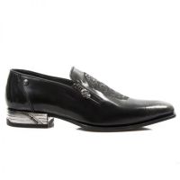 Туфли M.NW145-C2 PULIK ACERO CEPILLADO BORDADOS NEGROS VIP1 GUM New Rock M.NW145-C2 - маленькая картинка