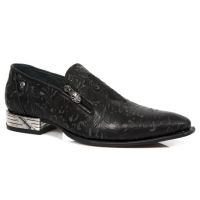  M.NW147-C3 VINTAGE FLOWER NEGRO BORDADOS NEGRO ELASTICO NEG - 