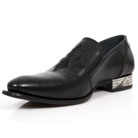 Туфли M.NW147-S1 RAW NEGRO,BORDADOS NEGRO VIP-1 GUM NEGRO New Rock M.NW147-S1 - маленькая картинка