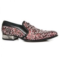  M.NW150-C1 VINTAGE FLOWER POLAR ROJO RAW NEGRO ELASTICO NEGR - 