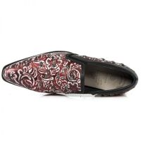 Туфли M.NW150-C1 VINTAGE FLOWER POLAR ROJO RAW NEGRO ELASTICO NEGR New Rock M.NW150-C1 - маленькая картинка