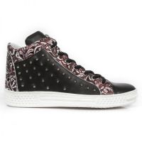  M.PS021-C11 RAW NEGRO, VINTAGE FLOWER POLAR ROJO, PISA BLANC - 