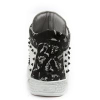 Ботинки M.PS021-S2 VINTAGE FLOWER BLANCO-PLATA,VINTAGE FLOWER POLAR New Rock M.PS021-S2 - маленькая картинка