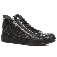  M.PS029-C10 VINTAGE FLOWER NEGRO RAW NEGRO PISA NEGRO - 