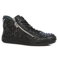  M.PS029-C11 VINTAGE FLOWER NEGRO RAW NEGRO PISA NEGRO - 